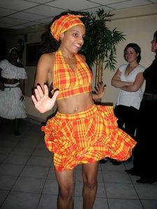 Paskaline et le Ka chiré danse traditionnelle Guadeloupéenne.