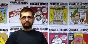 Charb rédacteur en chef de Charlie Hebdo assassiné