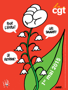 l'affiche de la CGT pour le 1er mai 2015