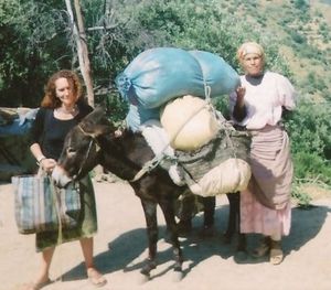 Les courses d'Elisabeth dans le Rif marocain