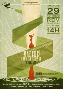 29/11 - 14 h Marche pour le Climat à Bordeaux