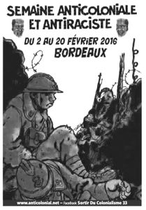 Présentation de la semaine anticoloniale à Bordeaux