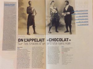Le clown chocolat à la maison des métallos à Paris