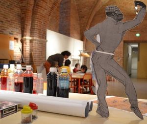 atelier des enfants au Musée d'Albi