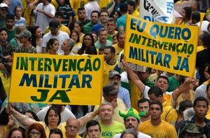 Ils demandent un coup d'Etat militaire