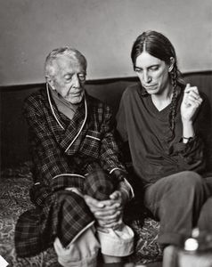 Patti Smith and Paul Bowles in Tangier, 1997