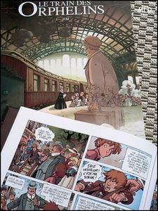 "Le Train des Orphelins", une super série de BDs de P. Charlot et X. Fourquemin!