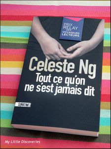 Prix Relay 2016 : "Tout ce qu'on ne s'est jamais dit", de Céleste Ng