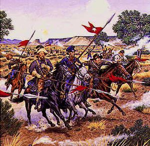 La bataille de Valverde 20 - 21 février 1862