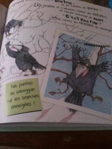 Gros tics et p'tites Manies-Le corbeau !