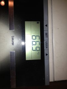 Ladies & gentlemen ! Ma balance n'est pas coquine mais voyante !!!!