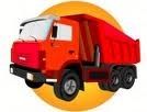 Viabilità e camion della cava
