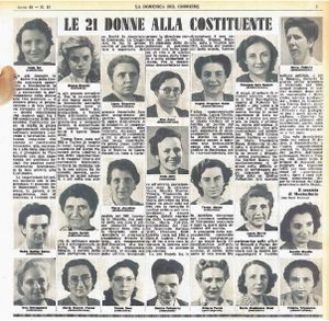 Il 25 aprile e la conquista del voto