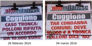 Smentite le locandine di “Altomilanese”