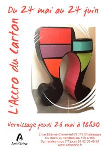 L'Espace Artinazinc présente l'Accro du Carton