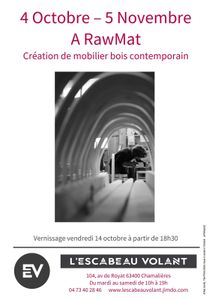 L'Escabeau Volant invite A RawMat