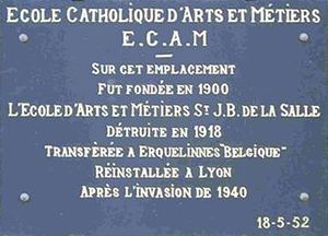 1 - L’école d’Arts et Métiers de Reims victime de 1914-1918