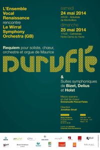 Concert de l'Ensemble Vocal Renaissance et du Wirral Symphonic Orchestra