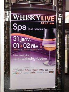 Compte rendu : Whisky Live Spa 2014
