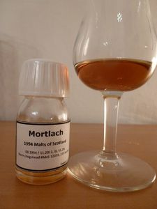 Mortlach 1994 Malts of Scotland, 55.2% (IB)