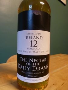 Dossier ‘’irlandais’’, volet 4 : quatre The Nectar of the Daily Drams (12 ans, 14 ans, 22 ans, et 23 ans ‘’Peated’’)