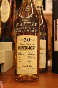 Tobermory 20 ans The Maltman, 1995/2015, 49.2%