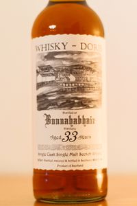 Bunnahabhain 33 ans Whisky-Doris, 1980/2013, 45.6%
