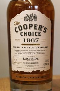 Lochside 1967/2016 The Cooper's Choice, 49 ans, 40.5%