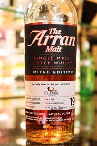 Arran 19 ans Specially selected by and bottled for 10 year The Nectar, 1996/2016, 50.8% (OB)