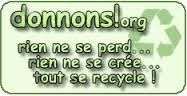 Rien ne se perd... rien ne se crée... tout se recycle... et tout se vend