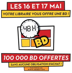 Les 16 et 17 mai, votre libraire vous offre une BD !
