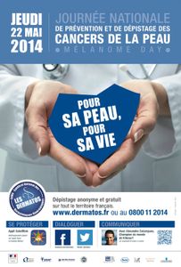 Le 22 mai, profitez d'un examen de dépistage anonyme et gratuit des cancers de la peau