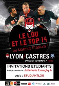 Assistez gratuitement à un match de Rugby