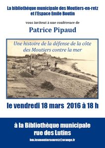 Une histoire de la côte des Moutiers contre la mer