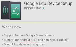 Google updated the Android operation system