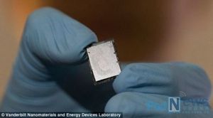 New material for smartphone battery
