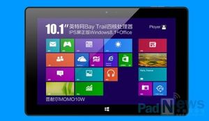 One quad core tablet, Ployer Momo10W