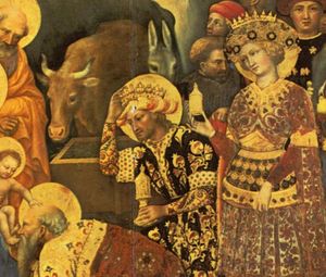 Un Avent en peinture (19) Gentile da Fabriano : L'adoration des mages