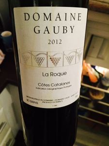 La Roque 2012 Blanc, Domaine Gauby