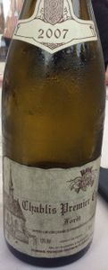 Chablis 1er Cru Forêt 2007 Raveneau