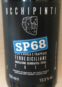 SP68 2012, Arianna Occhipinti
