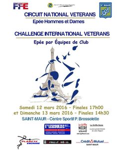 Circuit Vétérans les 12 et 13 Mars
