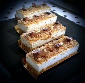 L'ENTREMETS DE XAVIER (noisette, vanille)