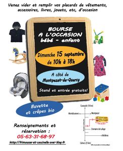 Braderie d'automne bébé/enfant