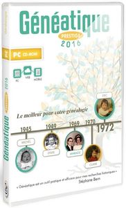 Code de réduction pour l'achat de Généatique 2016.