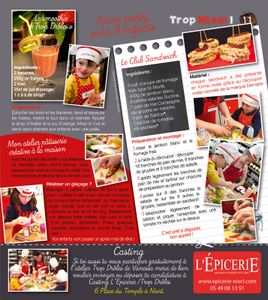 Apéro party pour 8 enfants...