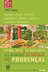 Expo : pige dans "Service Littéraire", n° 71, février 2014 : Les peintres du paysage provençal, de 1850 à 1920