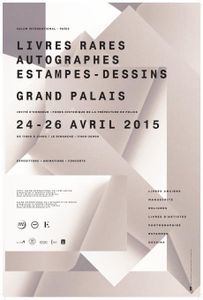 Salon international du livre rare et de l’autographe, de l’estampe et du dessin au Grand Palais