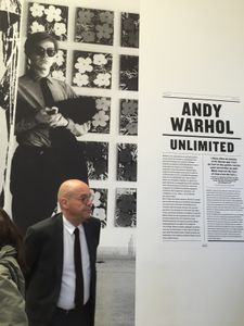 Fabrice Hergott inaugurant l'exposition