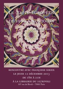 Beaux Livres : "Le Tapis Européen, de 1900 à nos jours"